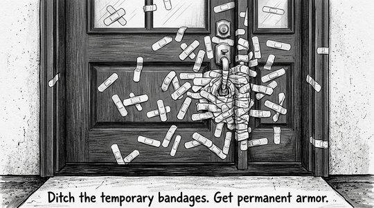 The Easiest, Most Effective, and Permanent Security Upgrade That's Not Ugly