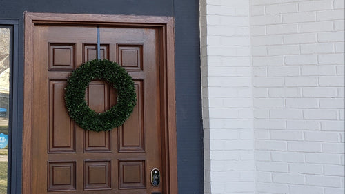 Made in Dayton, installed on real doors.