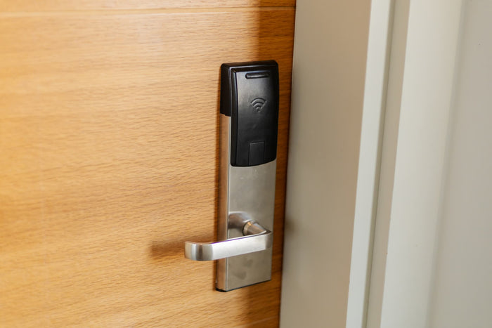 Works with the lock you already trust - smart lock or keyless entry.