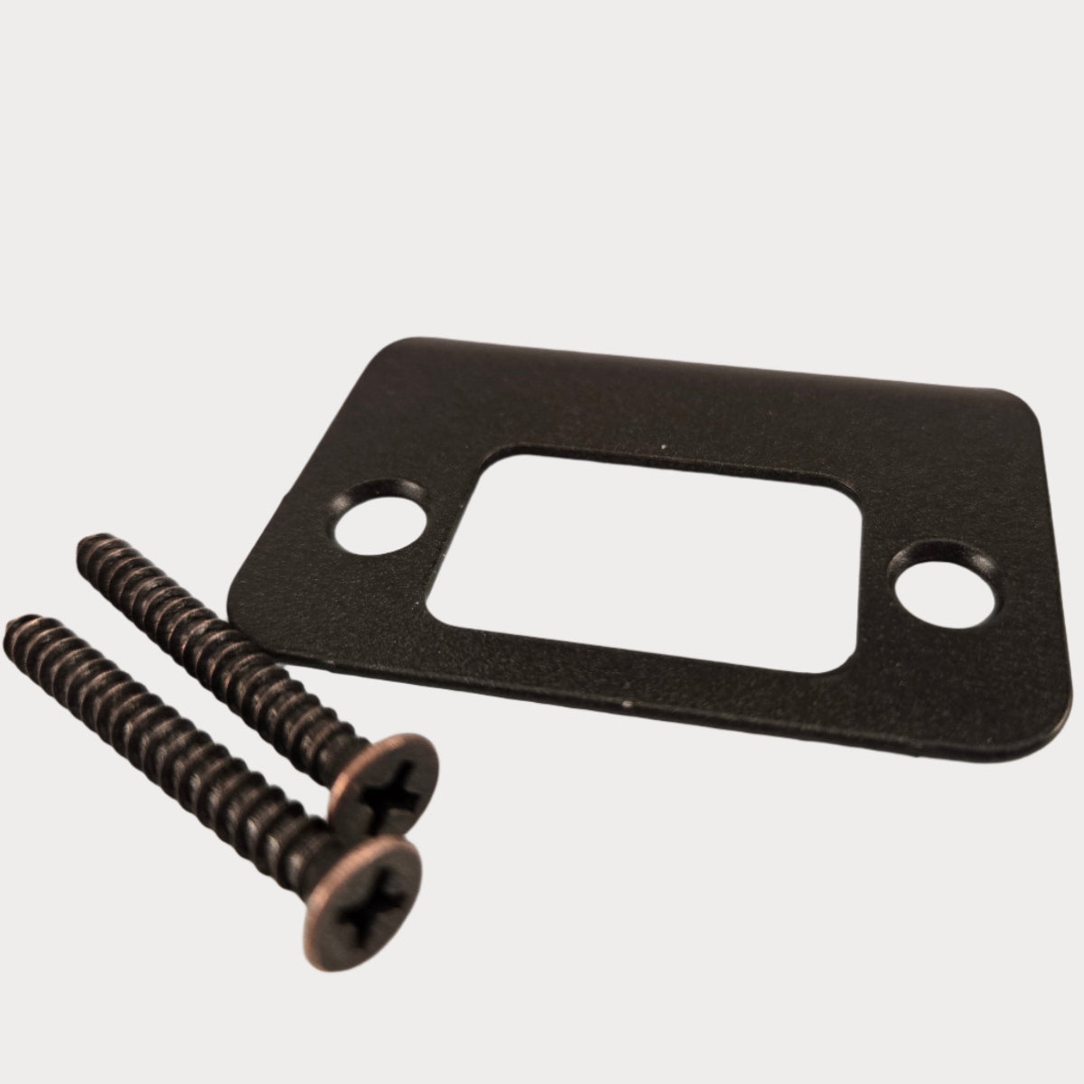 Deadbolt decorative strike plate